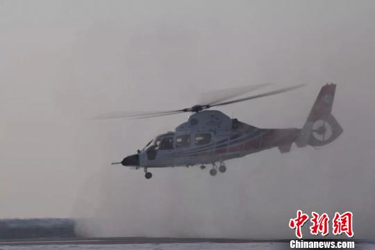 AC312E直升机在中国北疆五大连池完成高寒试飞