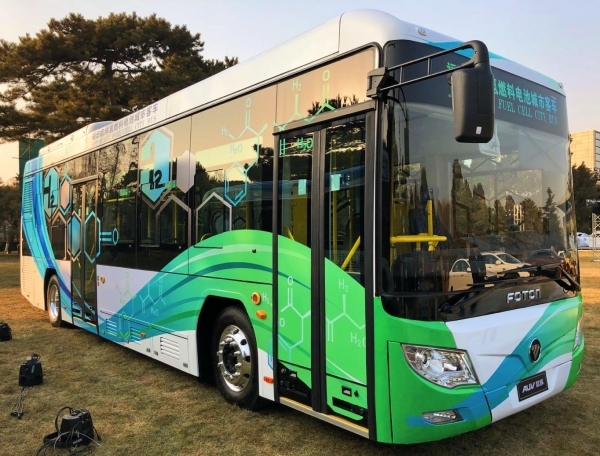 福田欧辉揽获全球首批最大氢燃料公交车订单 助阵2022京张绿色冬奥