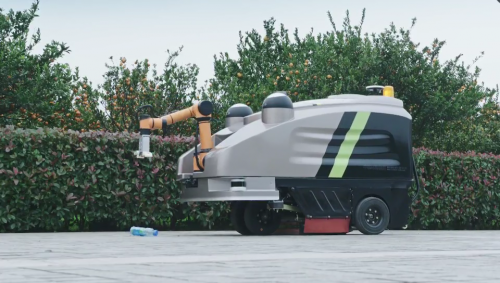 未来已来 | 全球首个环卫智慧机器人集群惊艳亮相长沙橘子洲景区