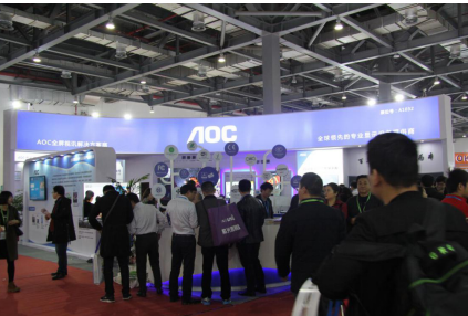 AOC全线产品重装亮相南昌教育装备展，科技助力智慧教育！